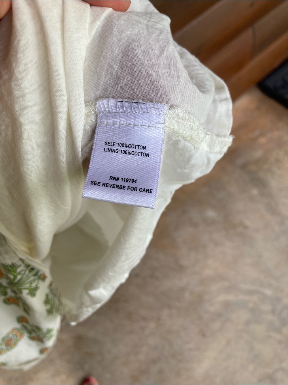 Cotton Smocked Floral Dress - Picture 11 of 11
